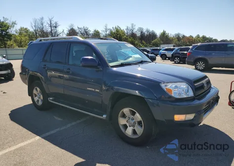 2004 Toyota 4Runner Limited from USA, damaged, VIN JTEBU17R048022932